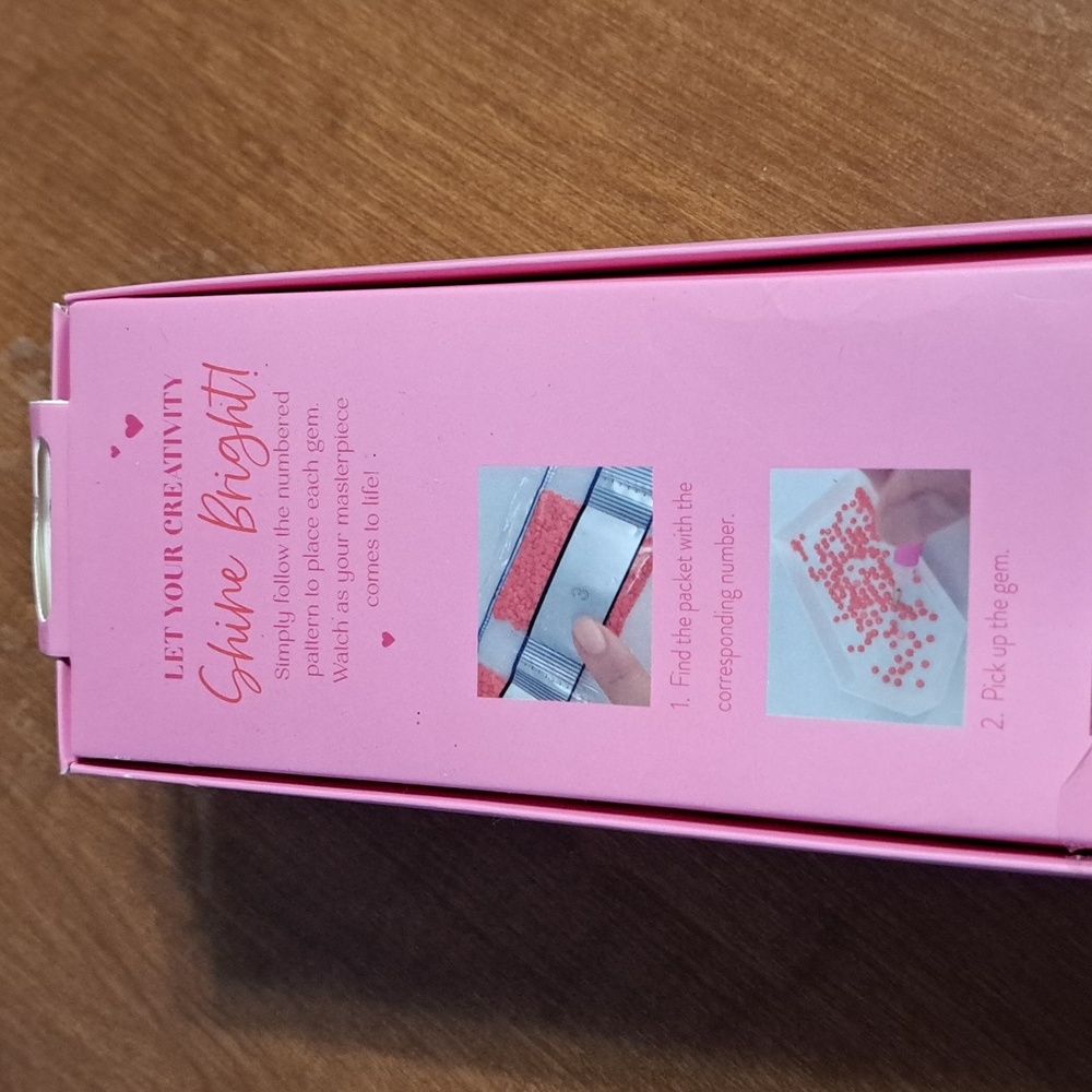 Valentine Heart Diamond Art Set - Picture 3 of 4